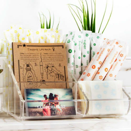 Exhibición corporativa de Tampon Tribe